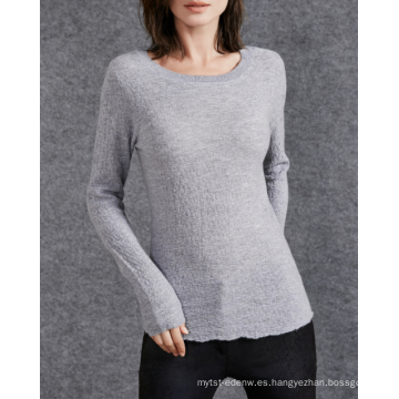 17PKCS509 2017 knit wool cashmere knitted dama suéter